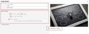 edit image details in WordPress